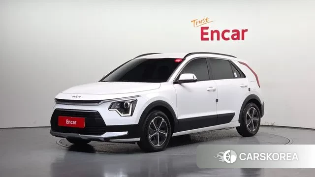 Kia Di Ol Nu Niro 2022 Белый из Кореи