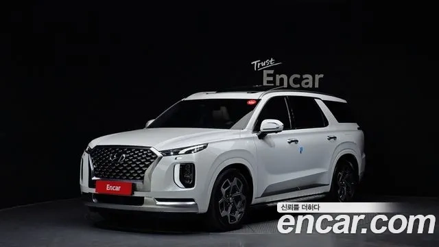 Hyundai Palisade 2021 Белый из Кореи