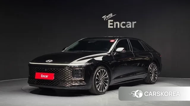 Hyundai Grandeur (GN7) 2023 Черный из Кореи