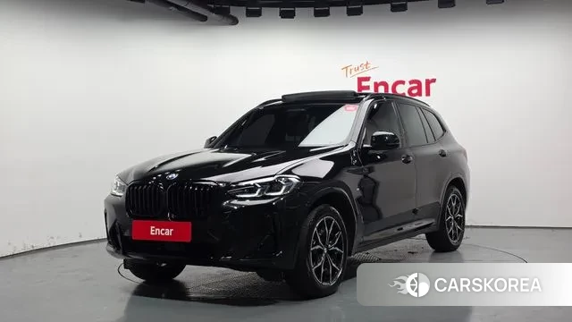 BMW X3 (G01) 2023 Черный из Кореи