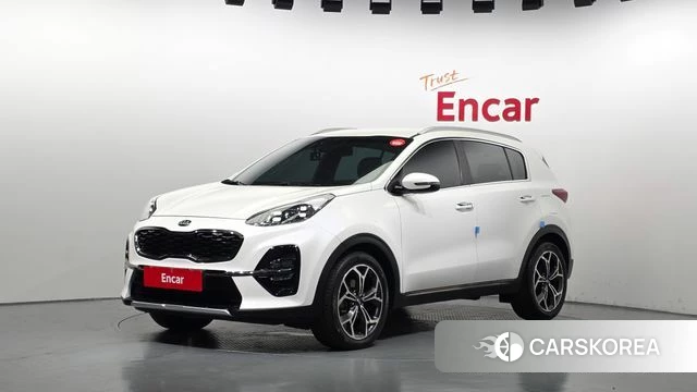 Kia Sportage The Bold 2019 Белый из Кореи