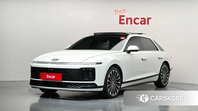 Hyundai Grandeur Hybrid (GN7) 2024 Белый из Кореи