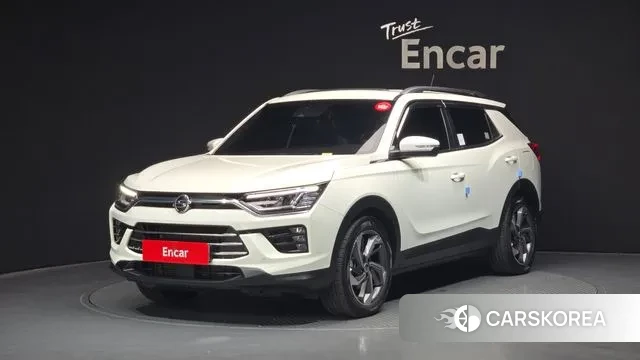 Ssangyong Beautiful Korando 2019 Белый из Кореи