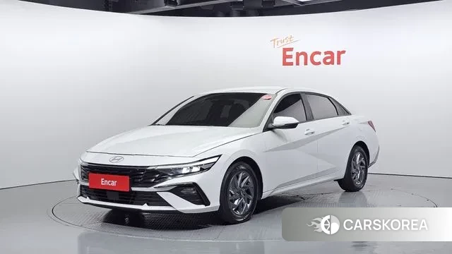 Hyundai The New Avante (CN7) 2024 Белый из Кореи