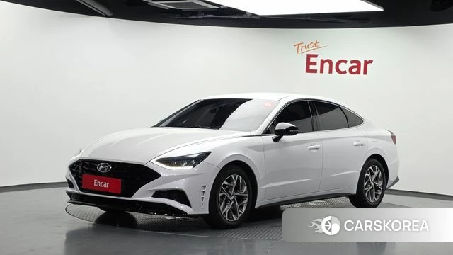 Hyundai Sonata (DN8) 2022 Белый из Кореи