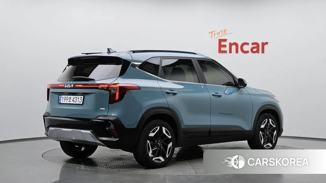 Kia The New Seltos 2024 Небесно-голубой из Кореи