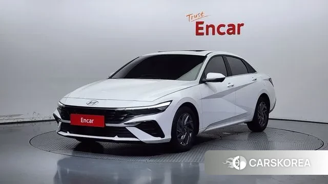 Hyundai The New Avante (CN7) 2024 Белый из Кореи