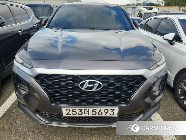 Hyundai Santa Fe TM 2018 Серый из Кореи