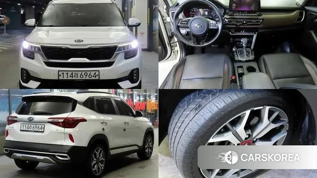Kia Seltos 2020 Белый из Кореи