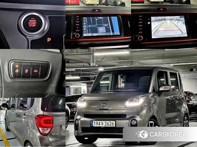 Kia The New Ray 2021 Серый из Кореи
