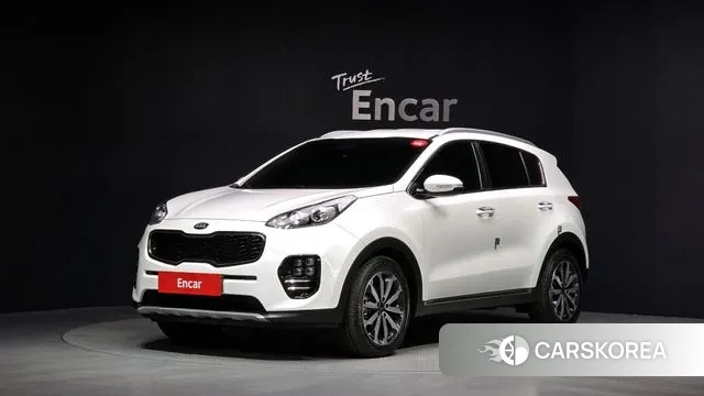 Kia Sportage 4th Generation 2018 Белый из Кореи