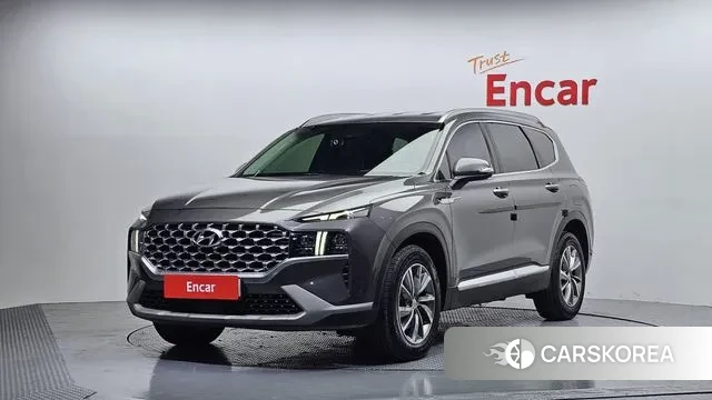 Hyundai The New Santa Fe 2021 Серый из Кореи