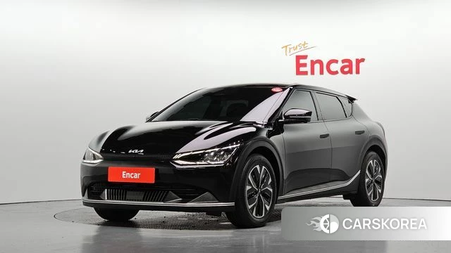 Kia EV6 2021 Черный из Кореи