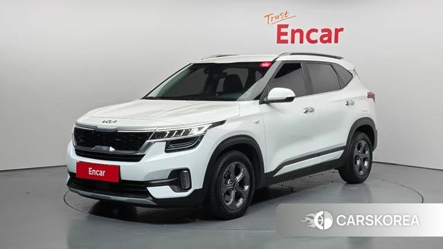 Kia Seltos 2022 Белый из Кореи