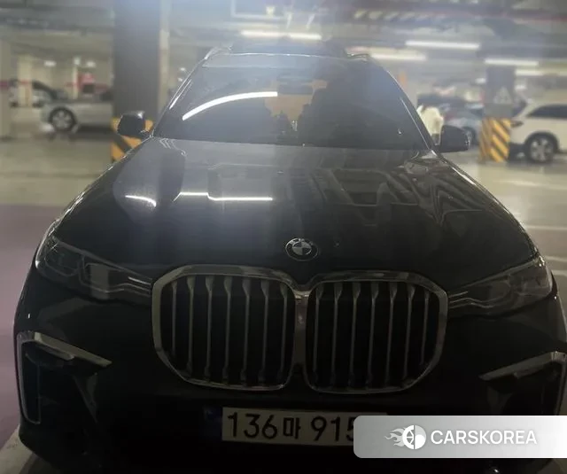BMW X7 (G07) 2020 Серый из Кореи