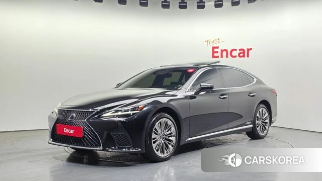 Lexus LS500h 5th generation 2021 Черный из Кореи