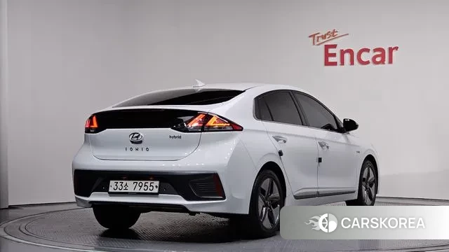 Hyundai The New Ionic Hybrid 2019 Белый из Кореи