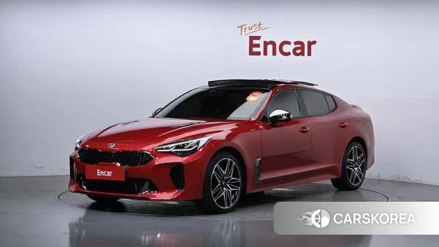 Kia Stinger Meister 2021 Красный из Кореи