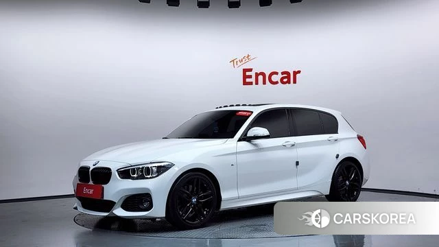 BMW 1 Series (F20) 2018 Белый из Кореи