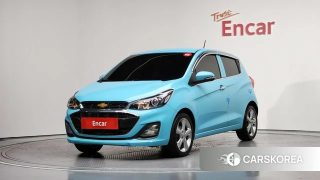 Chevrolet (GM Daewoo) The New Spark 2022 Небесно-голубой из Кореи