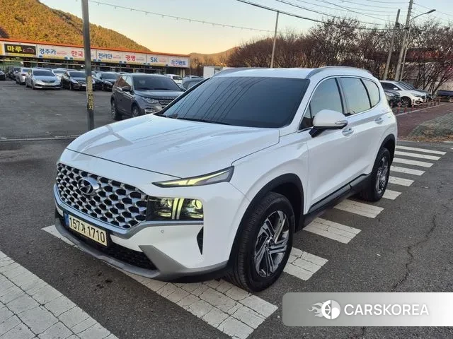 Hyundai The New Santa Fe 2021 Белый из Кореи