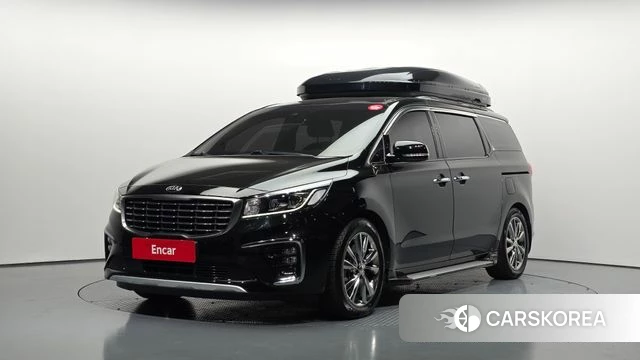 Kia The New Carnival 2018 Черный из Кореи