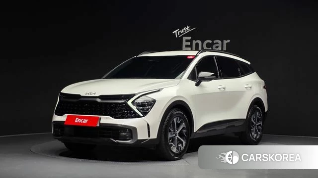 Kia Sportage 5th Generation Hybrid 2023 Белый из Кореи