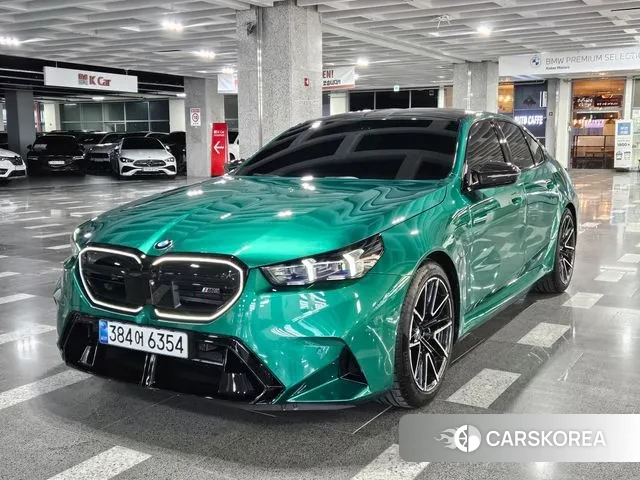 BMW M5 (G90) 2025 Зеленый из Кореи