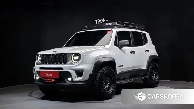 Jeep Renegade 2021 Белый из Кореи