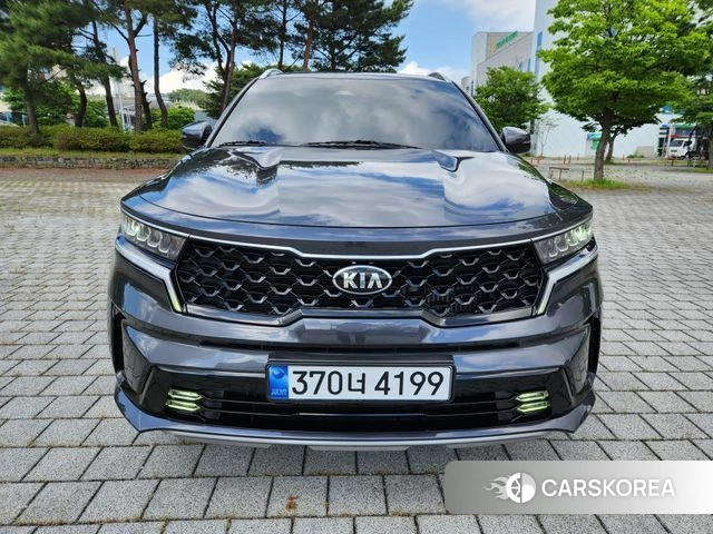 Kia Sorento 4th Generation 2021 Серый из Кореи