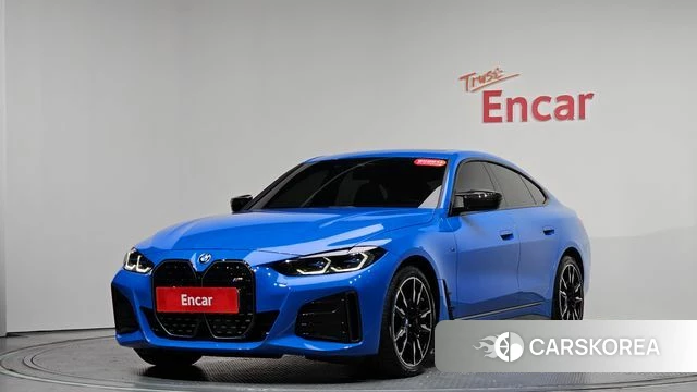 BMW i4 2023 Синий из Кореи