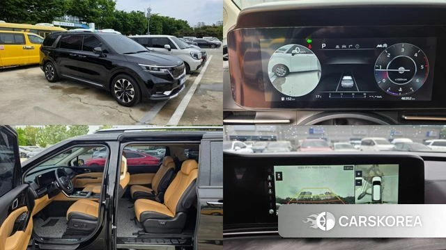 Kia Carnival 4th generation 2023 Черный из Кореи