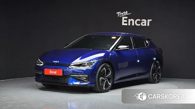 Kia EV6 2023 Синий из Кореи