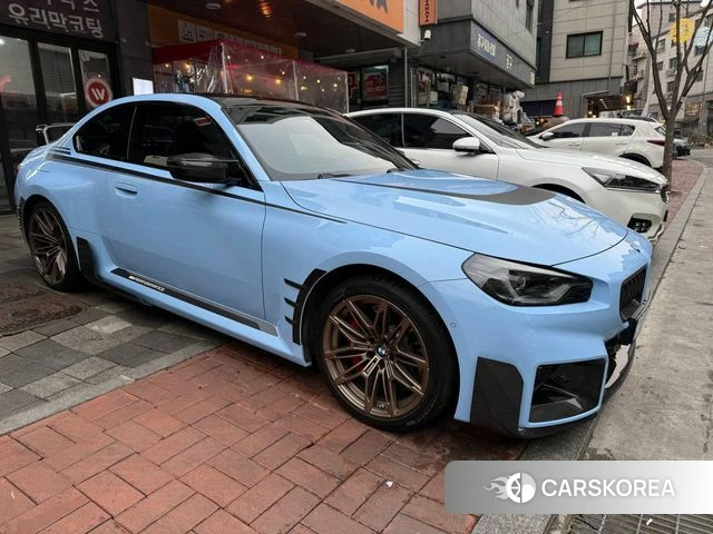 BMW M2 (G87) 2023 Небесно-голубой из Кореи