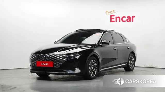Hyundai The New Grandeur IG Hybrid 2022 Черный из Кореи