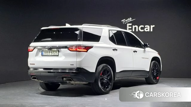 Chevrolet (GM Daewoo) Traverse 2021 Белый из Кореи