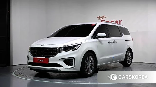 Kia The New Carnival 2018 Белый из Кореи