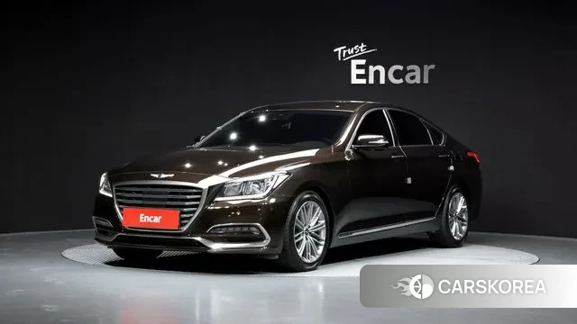 Genesis G80 2018 Коричневый из Кореи
