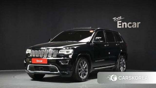 Jeep Grand Cherokee 2018 Черный из Кореи