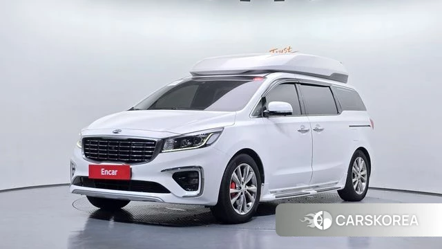 Kia The New Carnival 2019 Белый из Кореи