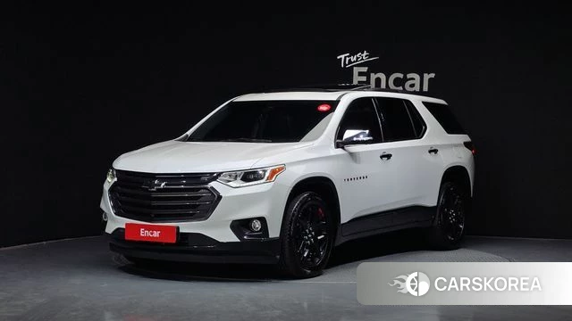 Chevrolet (GM Daewoo) Traverse 2021 Белый из Кореи