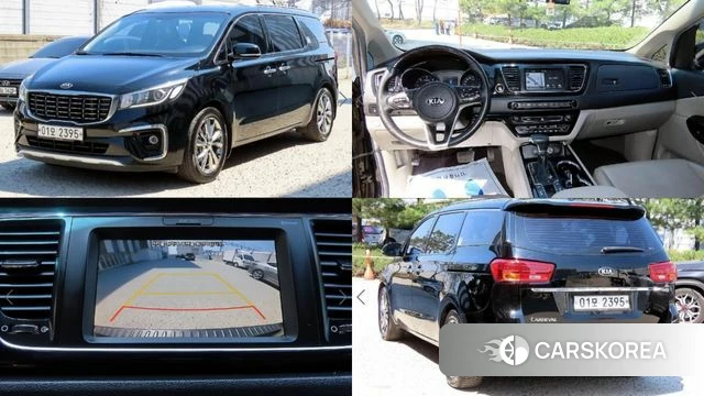 Kia The New Carnival 2018 Черный из Кореи