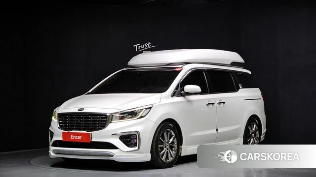 Kia The New Carnival 2019 Белый из Кореи