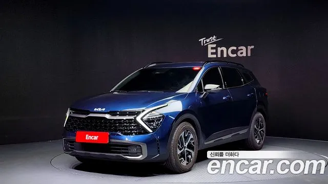 Kia Sportage 5th Generation Hybrid 2024 Синий из Кореи