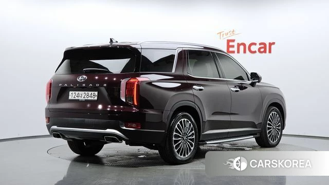 Hyundai Palisade 2022 Красный из Кореи