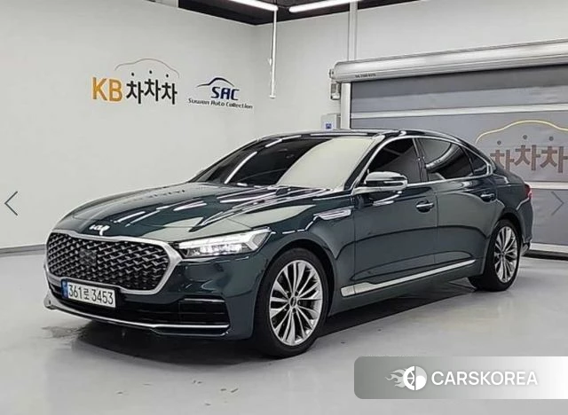 Kia The New K9 2nd generation 2023 Светло-зеленый из Кореи
