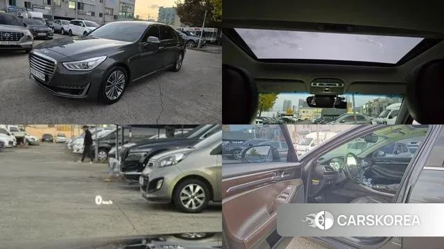 Genesis EQ900 2018 Серый из Кореи