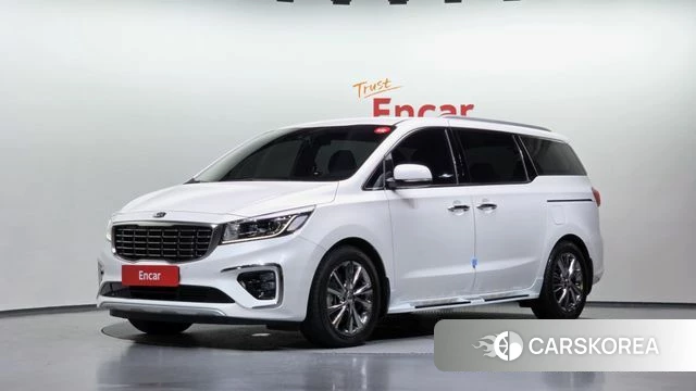 Kia The New Carnival 2019 Белый из Кореи