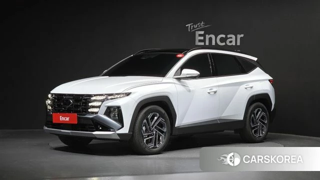 Hyundai The New Tucson Hybrid (NX4) 2025 Белый из Кореи
