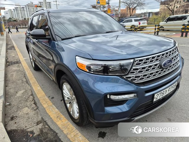 Ford Explorer 6th Generation 2020 Синий из Кореи